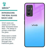 Unicorn Pattern Glass Case for Vivo V23e 5G