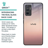 Golden Mauve Glass Case for Vivo V23e 5G
