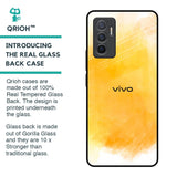 Rustic Orange Glass Case for Vivo V23e 5G