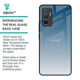 Deep Sea Space Glass Case for Vivo V23e 5G