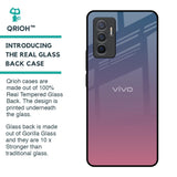 Pastel Gradient Glass Case for Vivo V23e 5G