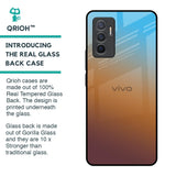 Rich Brown Glass Case for Vivo V23e 5G