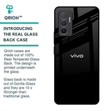 Jet Black Glass Case for Vivo V23e 5G
