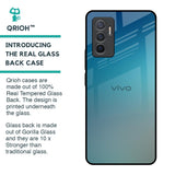Sea Theme Gradient Glass Case for Vivo V23e 5G