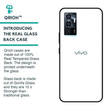 Arctic White Glass Case for Vivo V23e 5G