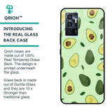 Avocado Green Glass Case For Vivo V23e 5G