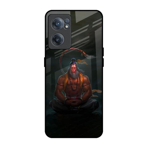 Lord Hanuman Animated OnePlus Nord CE 2 5G Glass Back Cover Online