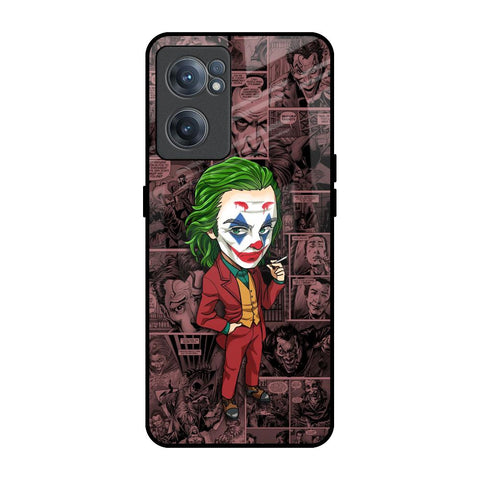 Joker Cartoon OnePlus Nord CE 2 5G Glass Back Cover Online