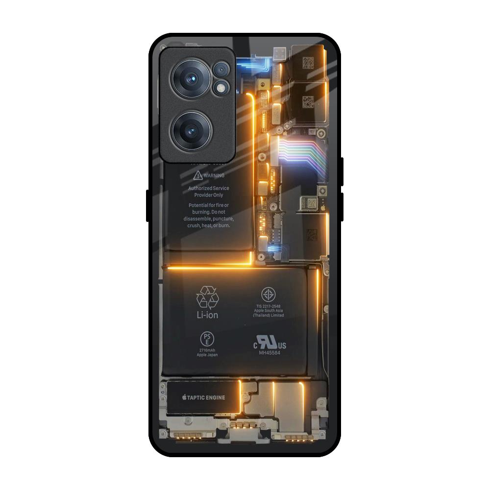 Glow Up Skeleton OnePlus Nord CE 2 5G Glass Back Cover Online