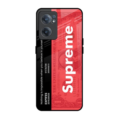 Supreme Ticket OnePlus Nord CE 2 5G Glass Back Cover Online