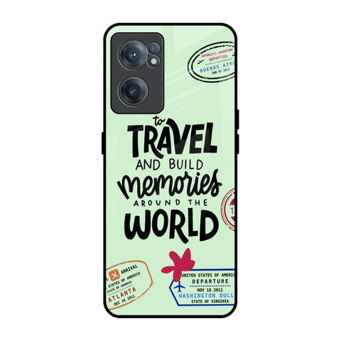 Travel Stamps OnePlus Nord CE 2 5G Glass Back Cover Online