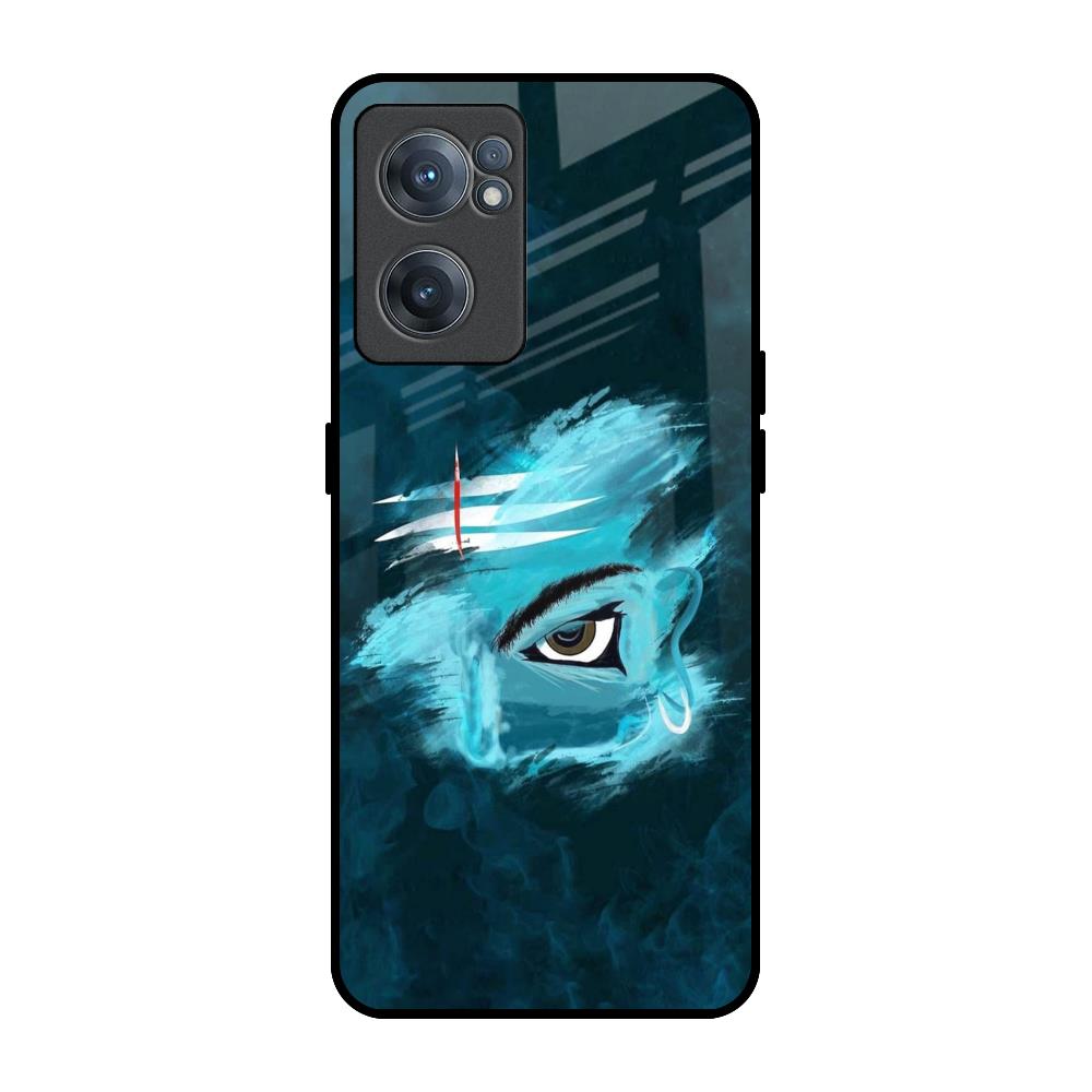 Power Of Trinetra OnePlus Nord CE 2 5G Glass Back Cover Online