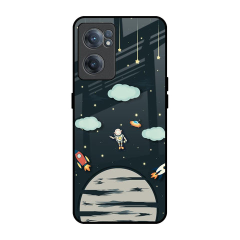 Astronaut Dream OnePlus Nord CE 2 5G Glass Back Cover Online