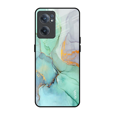 Green Marble OnePlus Nord CE 2 5G Glass Back Cover Online