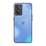Vibrant Blue Texture OnePlus Nord CE 2 5G Glass Back Cover Online
