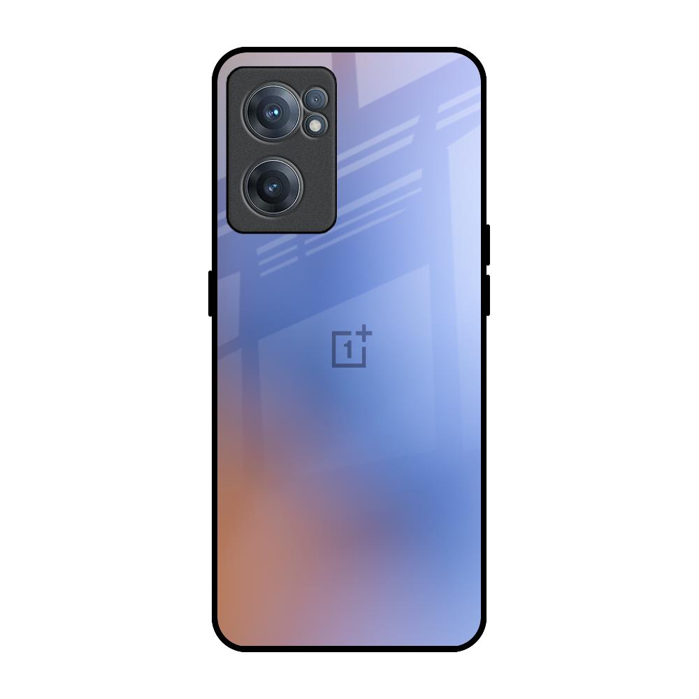 Blue Aura OnePlus Nord CE 2 5G Glass Back Cover Online