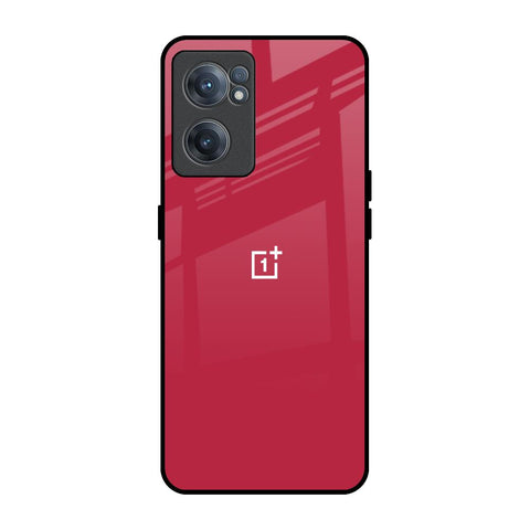 Solo Maroon OnePlus Nord CE 2 5G Glass Back Cover Online