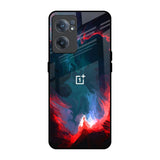 Brush Art OnePlus Nord CE 2 5G Glass Back Cover Online