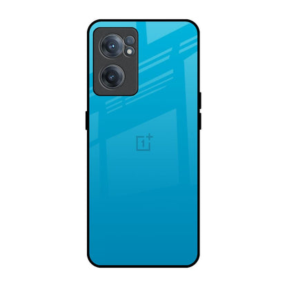 Blue Aqua OnePlus Nord CE 2 5G Glass Back Cover Online