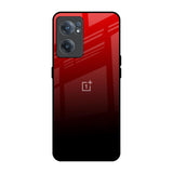 Maroon Faded OnePlus Nord CE 2 5G Glass Back Cover Online