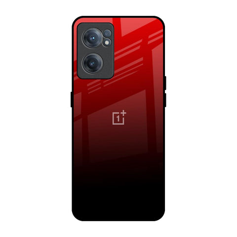 Maroon Faded OnePlus Nord CE 2 5G Glass Back Cover Online