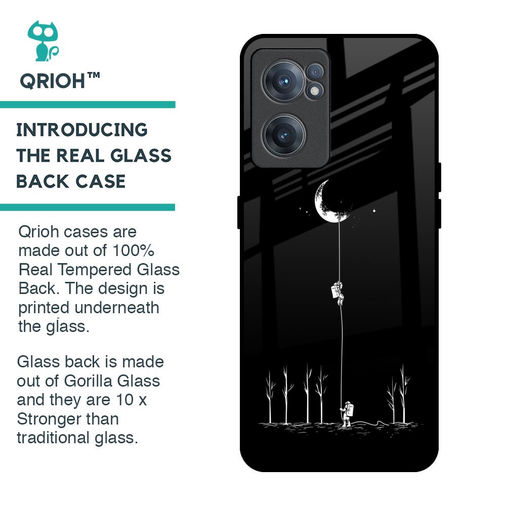 Catch the Moon Glass Case for OnePlus Nord CE 2 5G