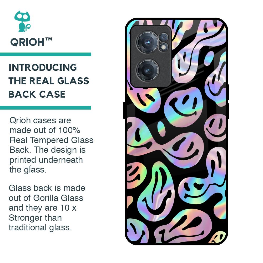 Acid Smile Glass Case for OnePlus Nord CE 2 5G