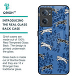 Blue Cheetah Glass Case for OnePlus Nord CE 2 5G
