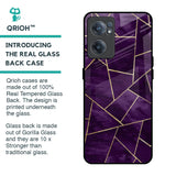 Geometric Purple Glass Case For OnePlus Nord CE 2 5G