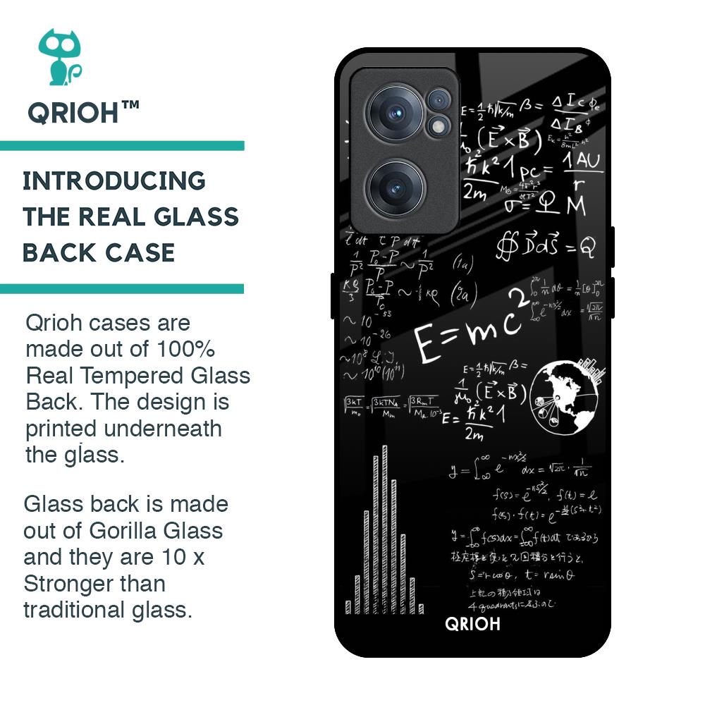 Funny Math Glass Case for OnePlus Nord CE 2 5G