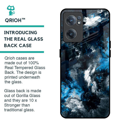 Cloudy Dust Glass Case for OnePlus Nord CE 2 5G