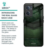 Green Leather Glass Case for OnePlus Nord CE 2 5G