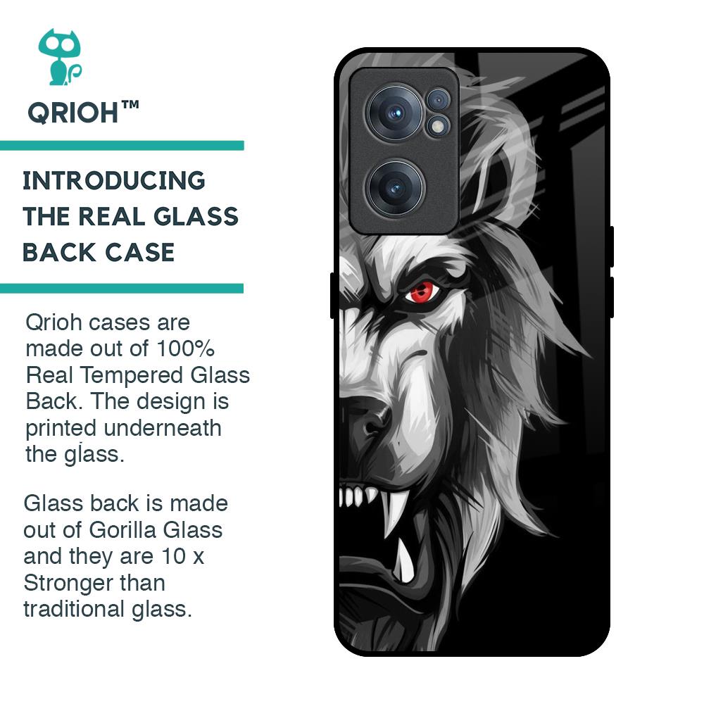 Wild Lion Glass Case for OnePlus Nord CE 2 5G
