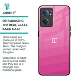Pink Ribbon Caddy Glass Case for OnePlus Nord CE 2 5G