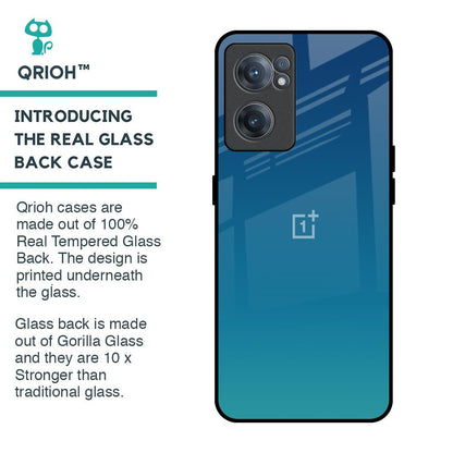 Celestial Blue Glass Case For OnePlus Nord CE 2 5G