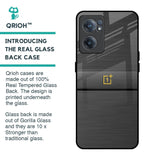 Grey Metallic Glass Case For OnePlus Nord CE 2 5G