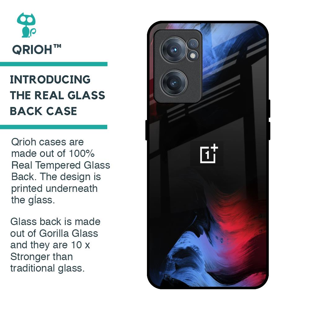 Fine Art Wave Glass Case for OnePlus Nord CE 2 5G
