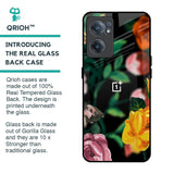 Flowers & Butterfly Glass Case for OnePlus Nord CE 2 5G