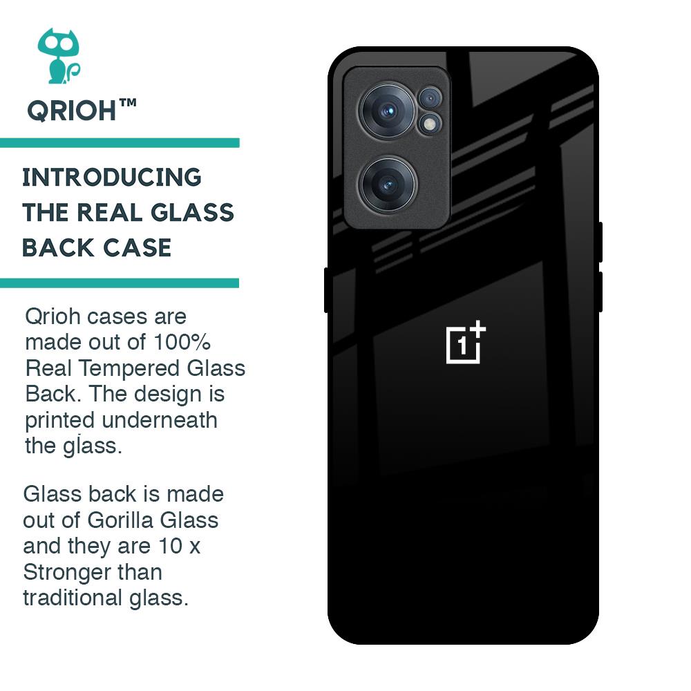 Jet Black Glass Case for OnePlus Nord CE 2 5G