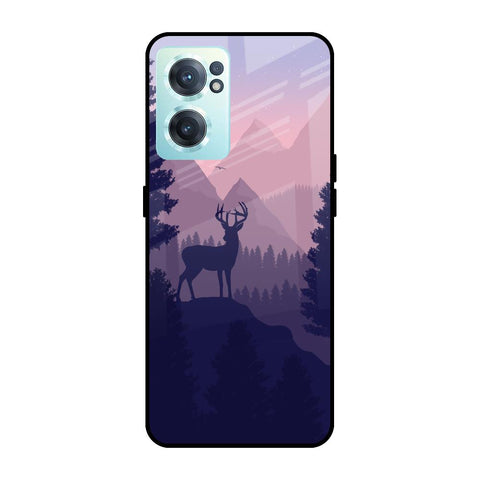 Deer In Night OnePlus Nord CE 2 5G Glass Cases & Covers Online