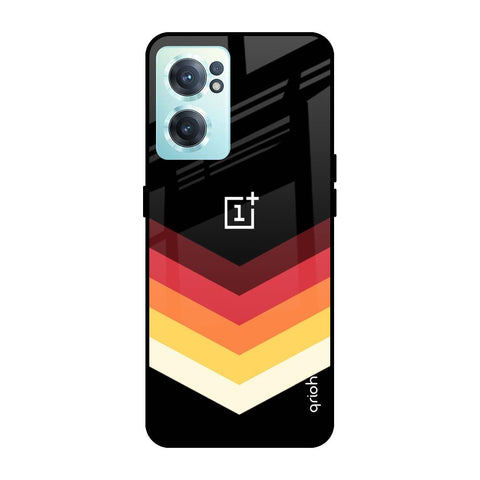 Abstract Arrow Pattern OnePlus Nord CE 2 5G Glass Cases & Covers Online