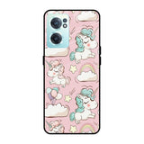 Balloon Unicorn OnePlus Nord CE 2 5G Glass Cases & Covers Online