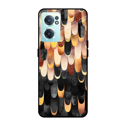 Bronze Abstract OnePlus Nord CE 2 5G Glass Cases & Covers Online