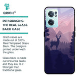 Deer In Night Glass Case For OnePlus Nord CE 2 5G
