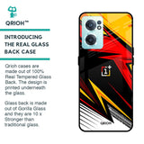 Race Jersey Pattern Glass Case For OnePlus Nord CE 2 5G