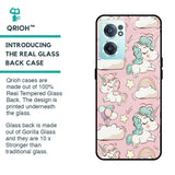 Balloon Unicorn Glass case for OnePlus Nord CE 2 5G