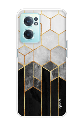Hexagonal Pattern OnePlus Nord CE 2 5G Back Cover