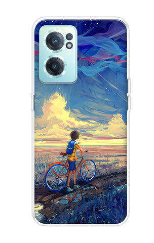 Riding Bicycle to Dreamland OnePlus Nord CE 2 5G Back Cover