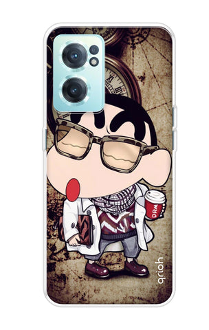 Nerdy Shinchan OnePlus Nord CE 2 5G Back Cover