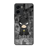 Cartoon Art Vivo Y15s Glass Back Cover Online